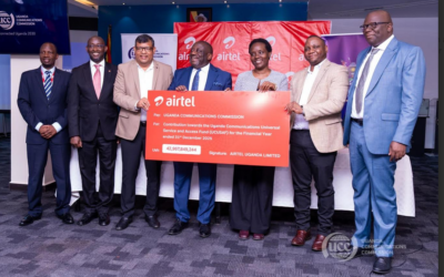 Airtel Hands over Shs 43Bn to UCC to Expand Communication, Internet Access – ChimpReports