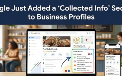 Google Just Added a Collected Info Section to Business Profiles – ALM Corp