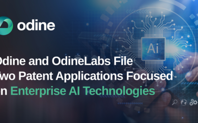 Odine and OdineLabs File Two Patent Applications Focused on Enterprise AI Technologies