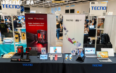 TECNO Showcased New MEGABOOK Laptops and New Phones at IFA ShowStoppers 2026